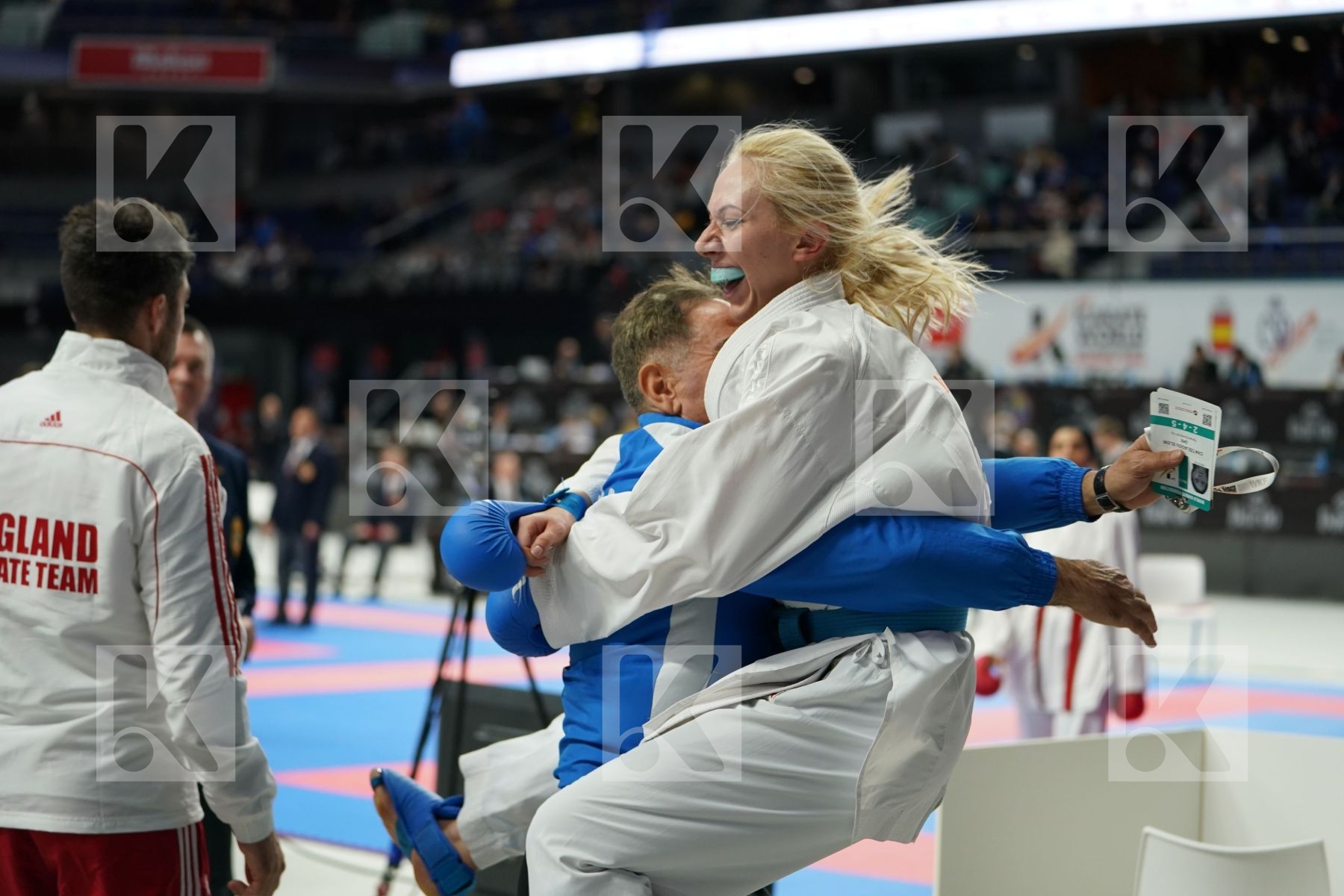 ELENI CHATZILIADOU (GREECE) in Senior Kumite 68+ Kg - Qualification