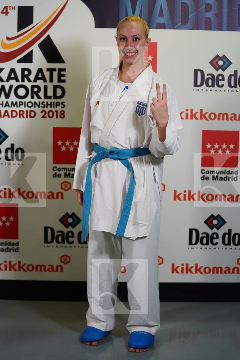ELENI CHATZILIADOU (GREECE) in Senior Kumite 68+ Kg - Qualification