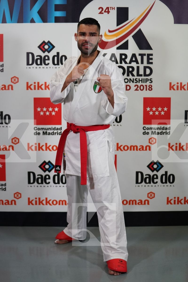 LUIGI BUSA (ITALY) vs RAFAEL AGHAYEV (AZERBAIJAN) in Senior Kumite Ð 75 Kg - Qualification