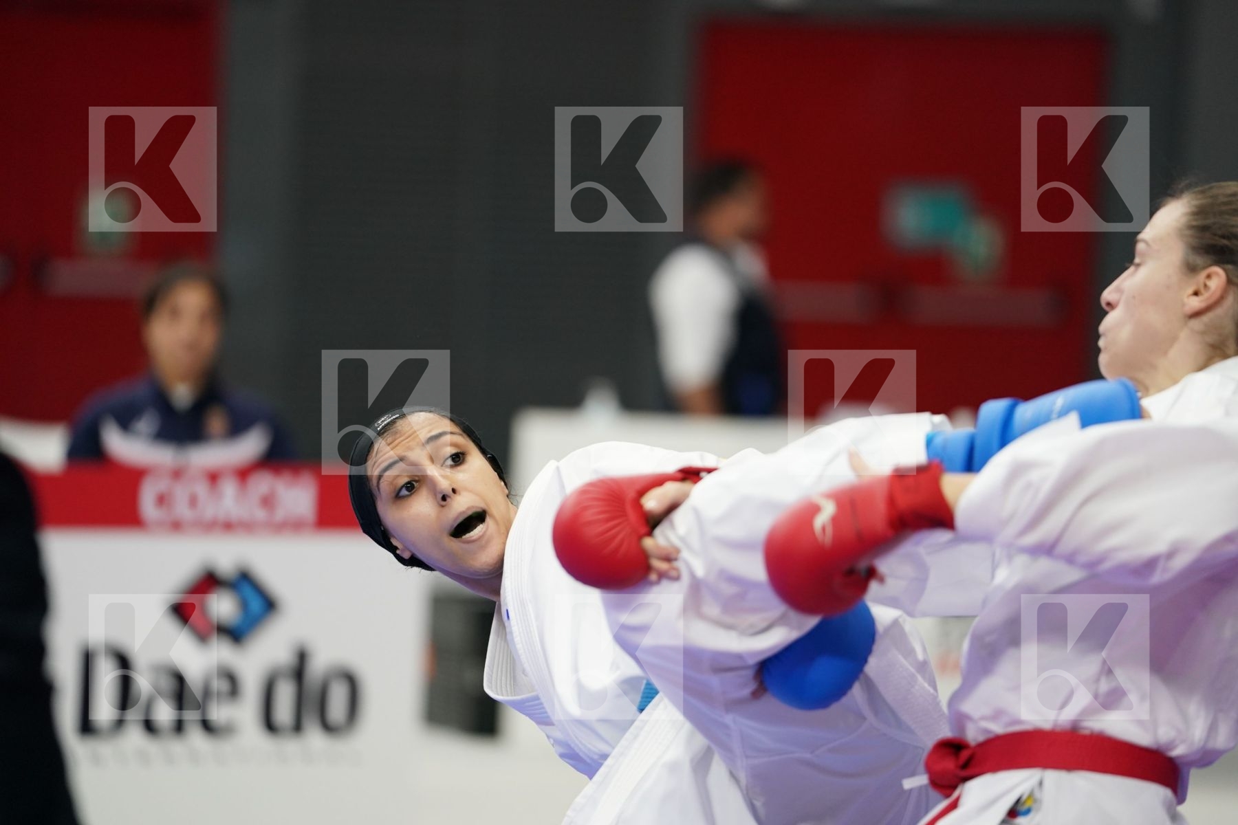 GIANA LOTFY (EGYPT) in Senior Kumite Ð 61 Kg - Qualification
