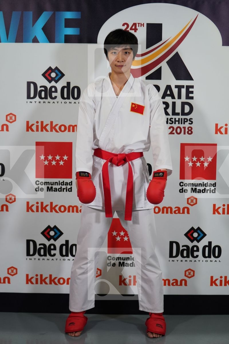YIN XIAOYAN (CHINA) in Senior Kumite Ð 61 Kg - Qualification