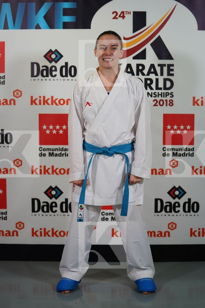 JOVANA PREKOVIC (SERBIA) in Senior Kumite Ð 61 Kg - Qualification
