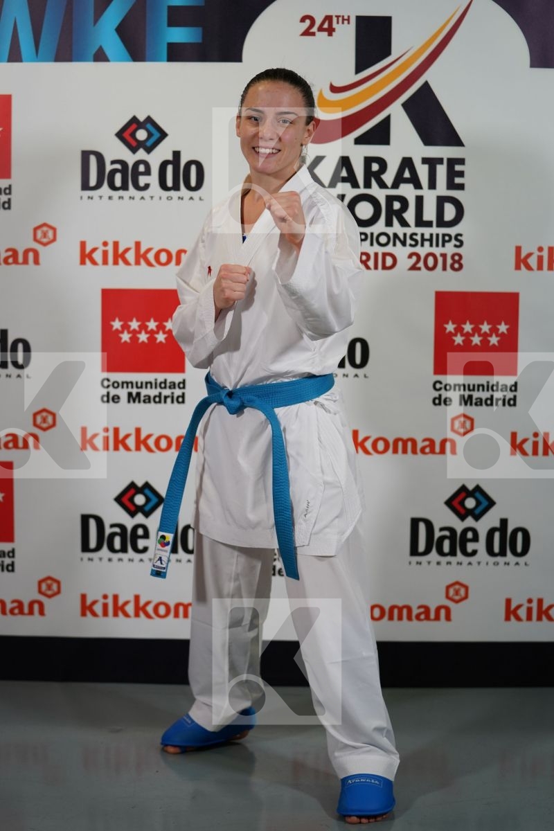 JOVANA PREKOVIC (SERBIA) in Senior Kumite Ð 61 Kg - Qualification