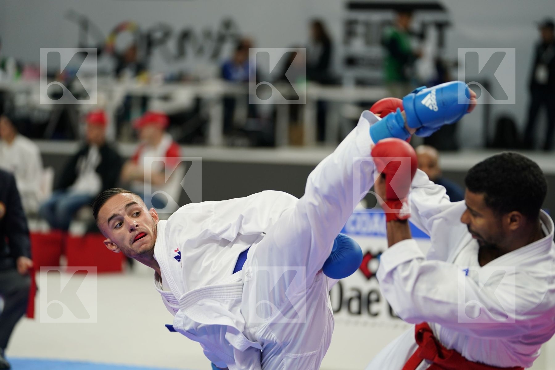 STEVEN DACOSTA (FRANCE) in Senior Kumite -67 Kg - Qualification