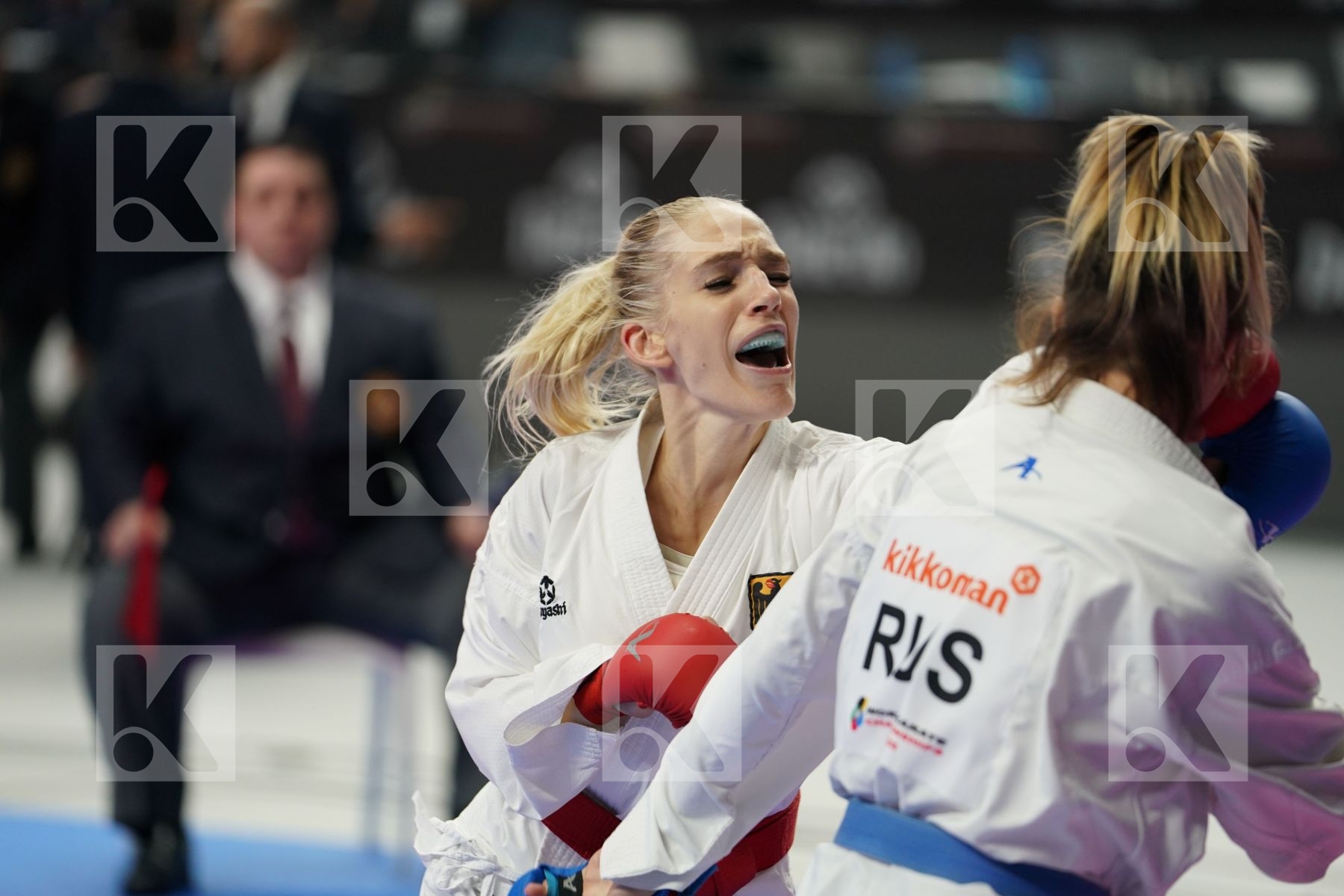 JANA BITSCH (GERMANY) in Senior Kumite -55 Kg - Qualification