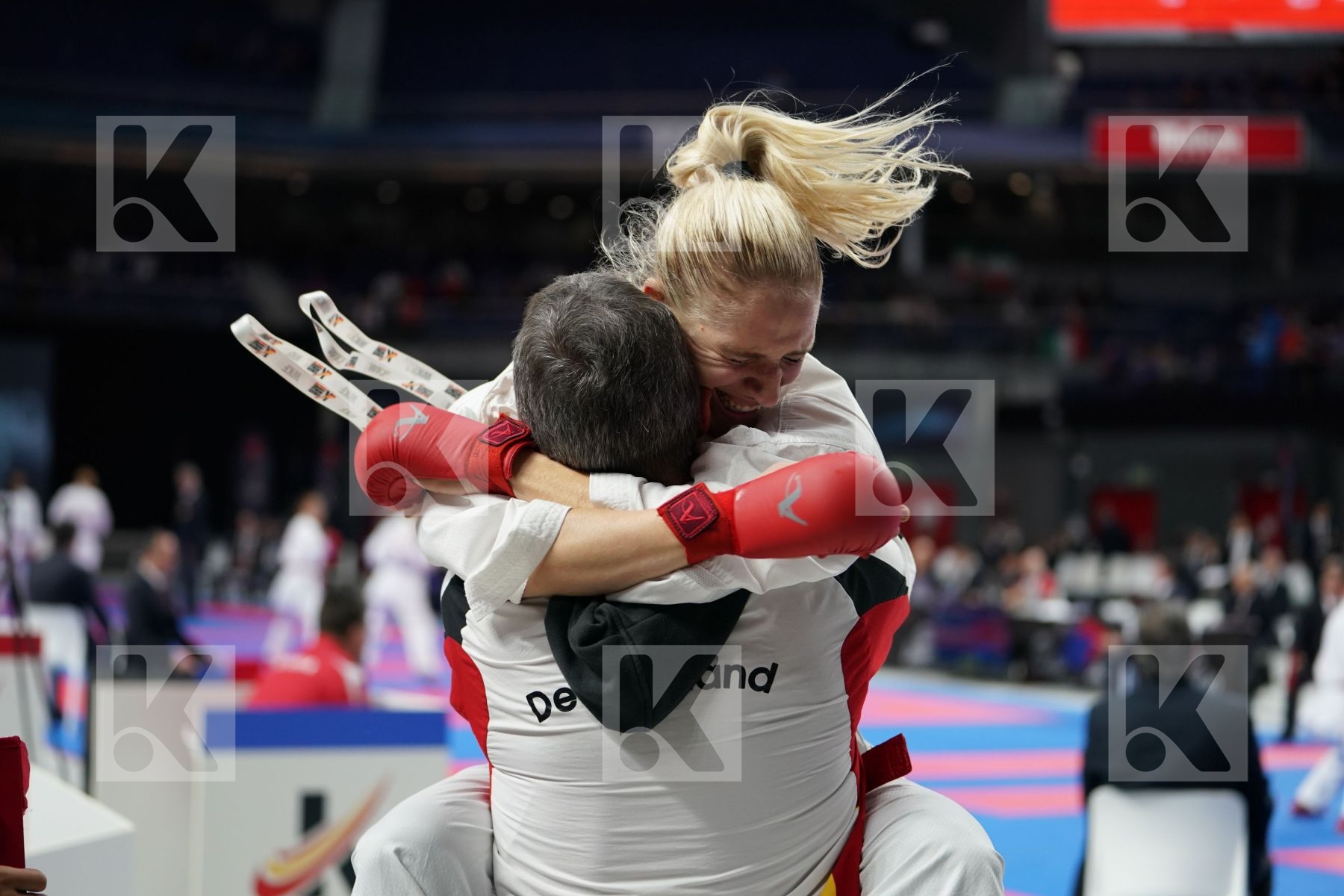 JANA BITSCH (GERMANY) in Senior Kumite -55 Kg - Qualification