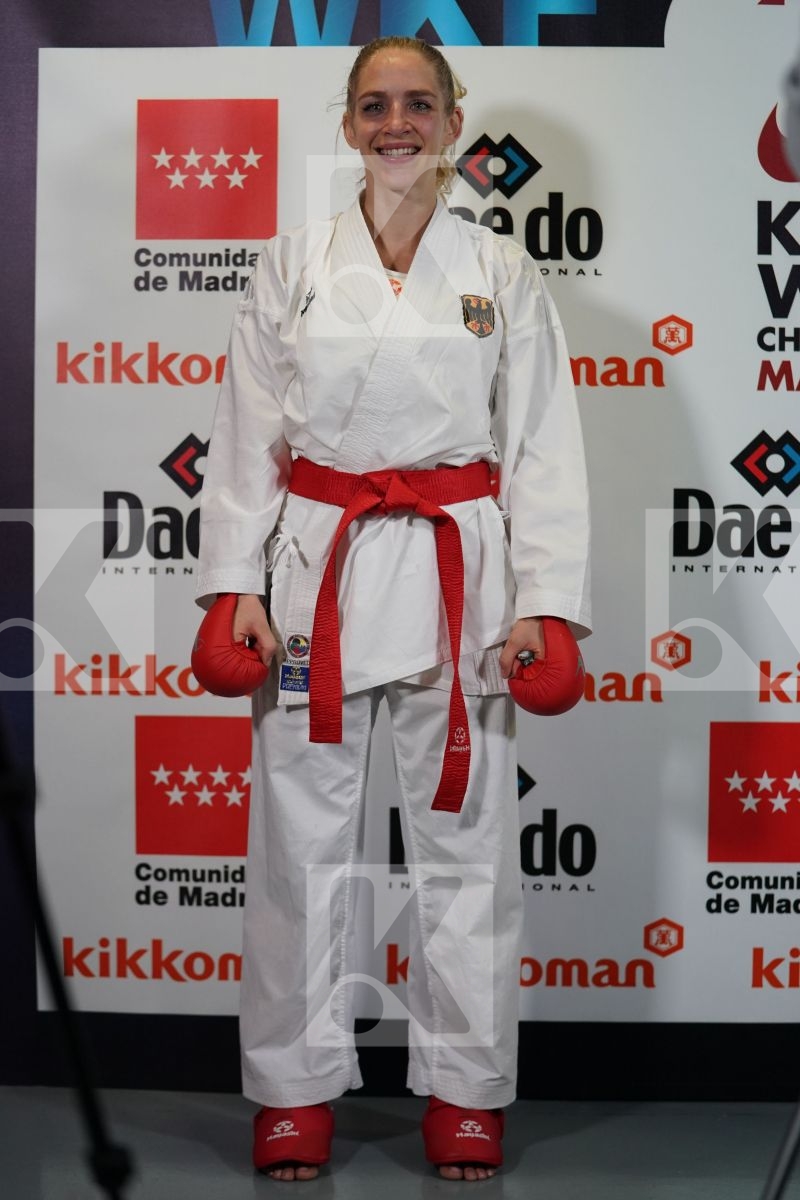 JANA BITSCH (GERMANY) in Senior Kumite -55 Kg - Qualification