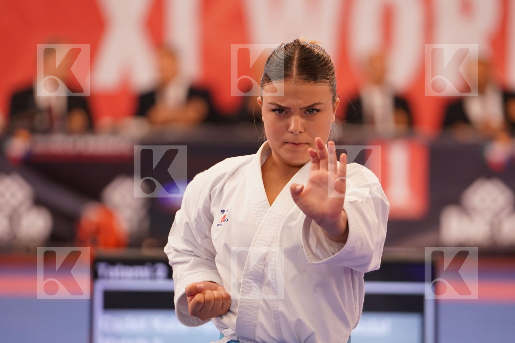 SAMPIERI CASSANDRA (FRANCE) in Cadet Kata Female - Bronze bout