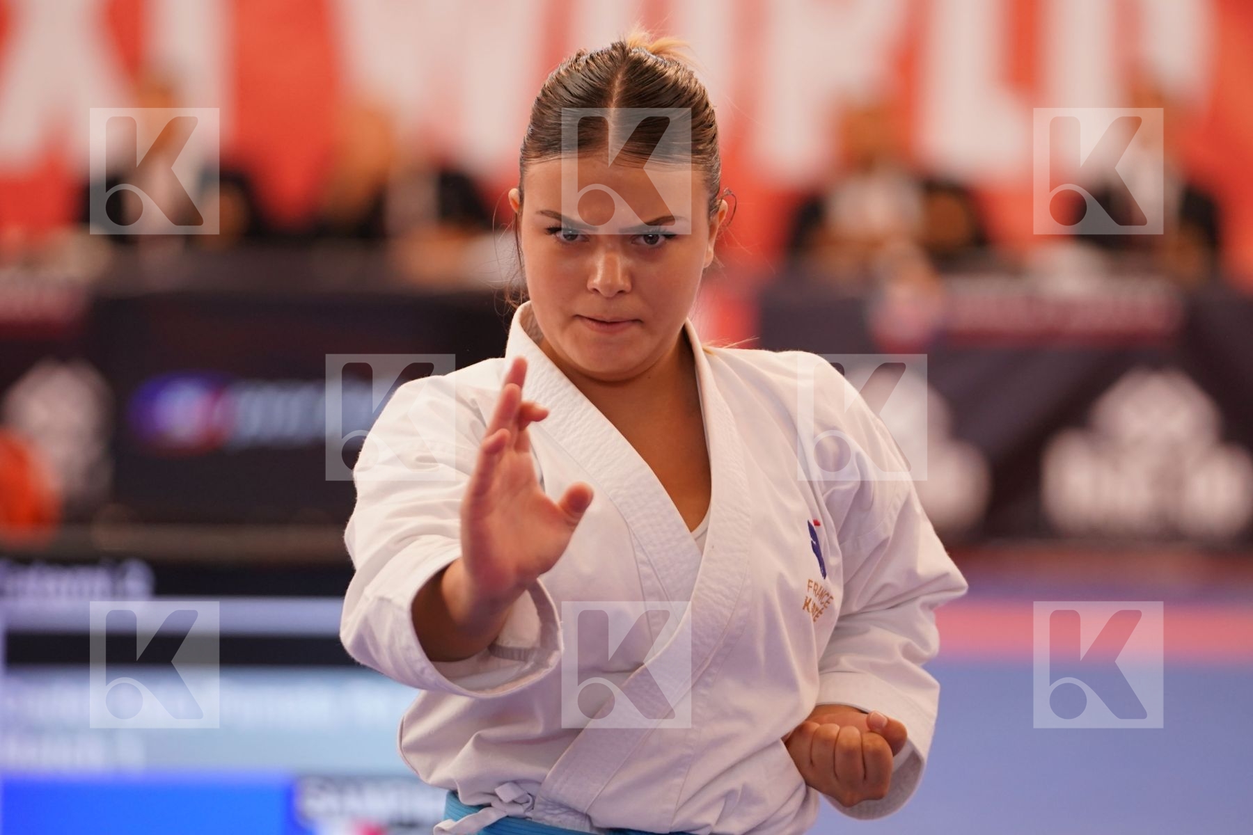 SAMPIERI CASSANDRA (FRANCE) in Cadet Kata Female - Bronze bout