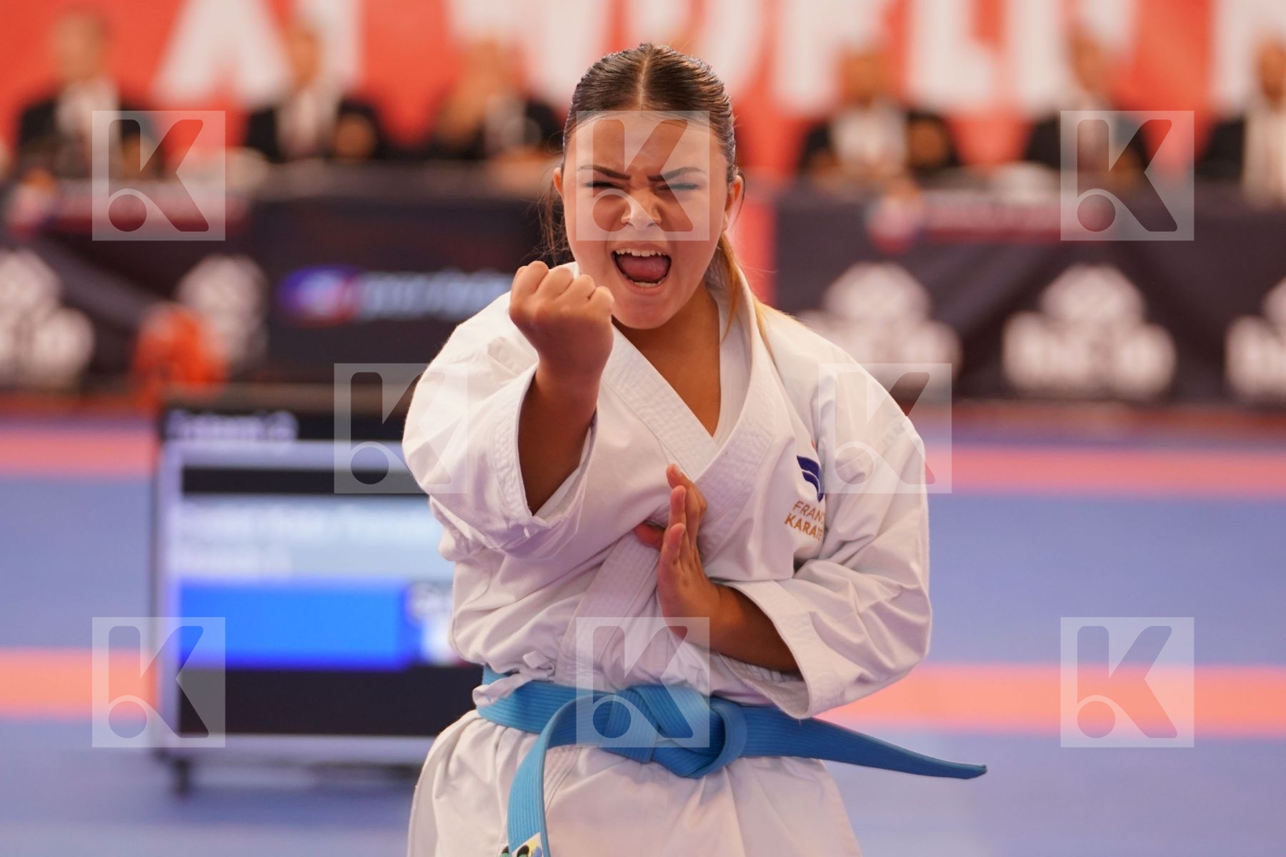 SAMPIERI CASSANDRA (FRANCE) in Cadet Kata Female - Bronze bout