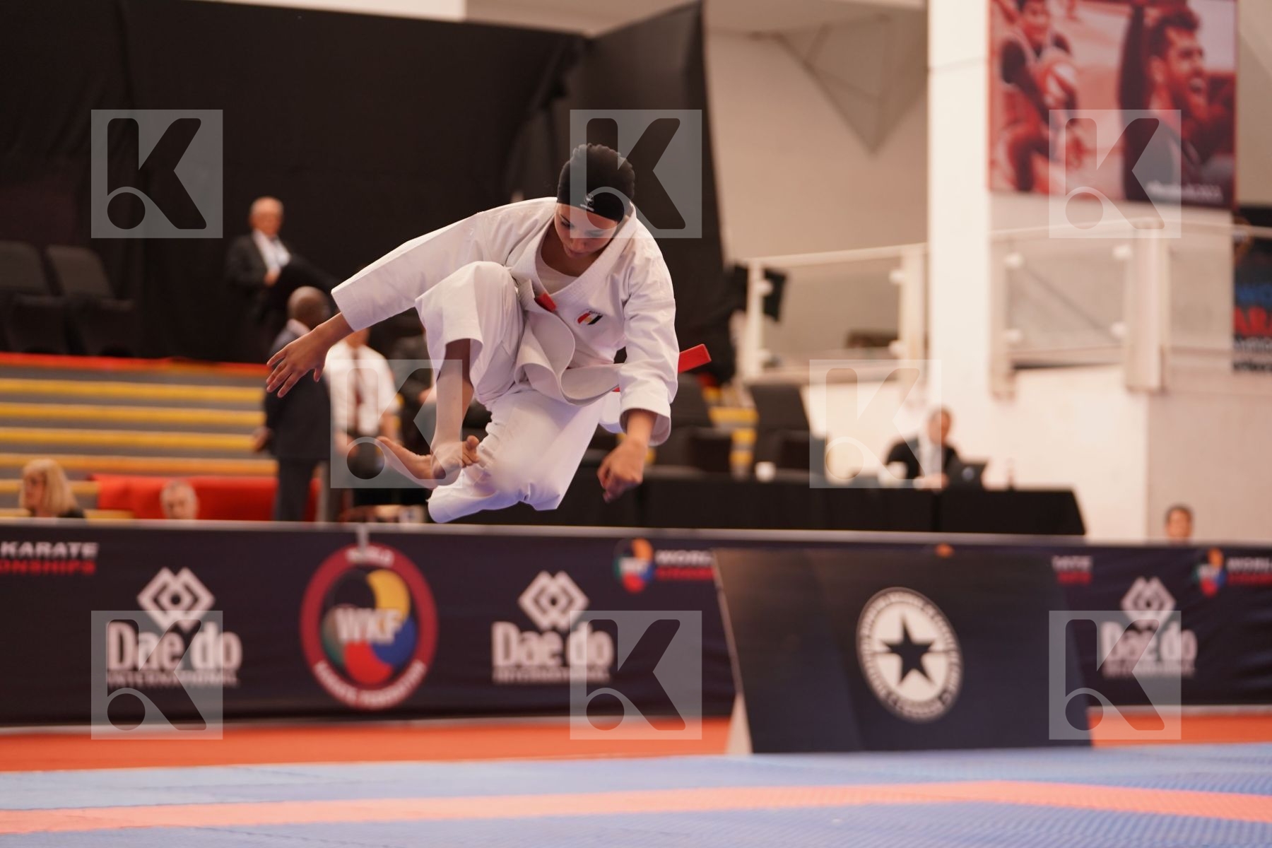 ABDELRAHIM SHAHD (EGYPT) in Cadet Kata Female - Bronze bout