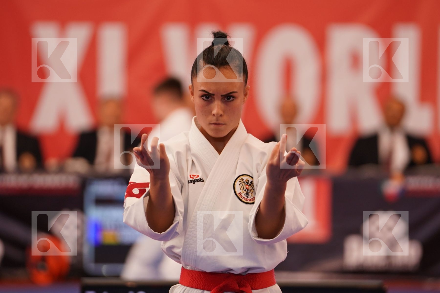 CELO ISRA (AUSTRIA) in Cadet Kata Female - Bronze bout