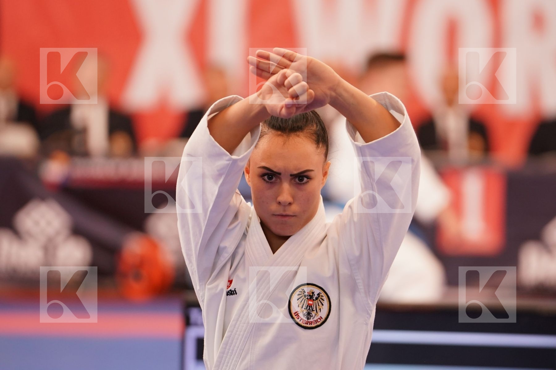 CELO ISRA (AUSTRIA) in Cadet Kata Female - Bronze bout