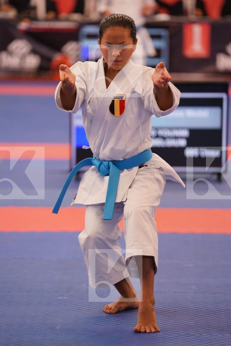 NOVO YOUNMI (BELGIUM) in Junior Kata Female - Bronze bout