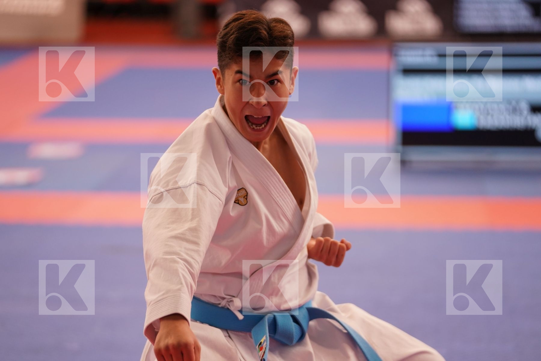 AMANTAIULY RAUAN (KAZAKHSTAN) in Cadet Kata Male - Bronze bout