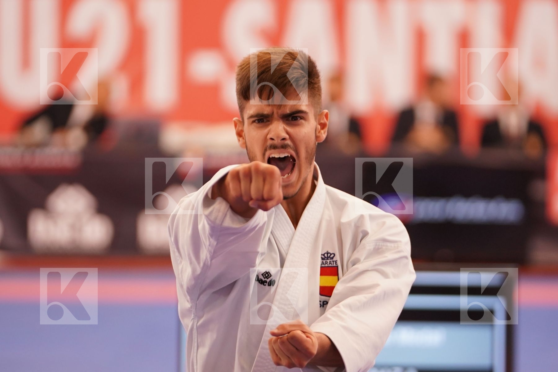 JIMENEZ DIAZ ALEJANDRO (SPAIN) in Cadet Kata Male - Bronze bout