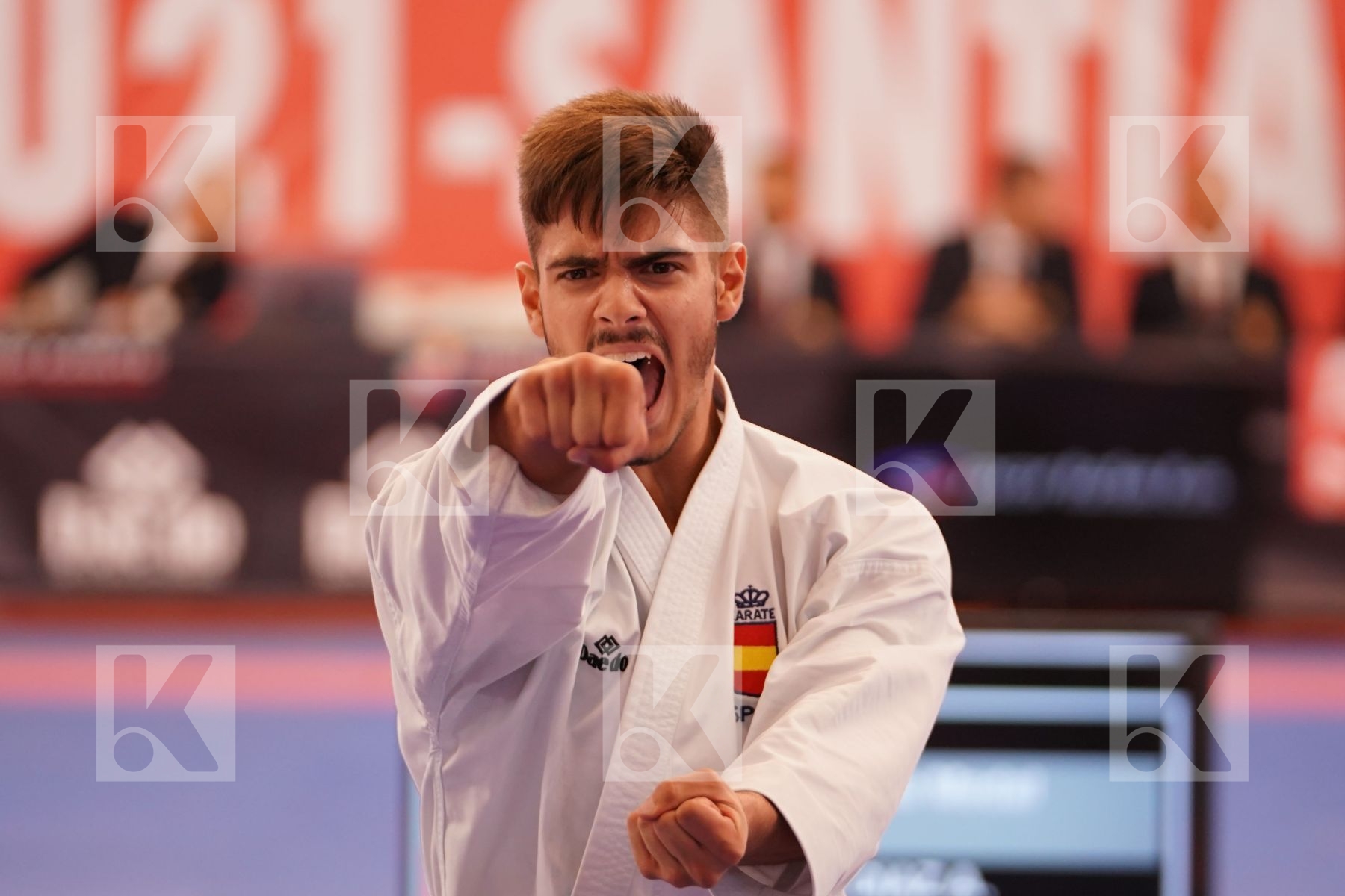 JIMENEZ DIAZ ALEJANDRO (SPAIN) in Cadet Kata Male - Bronze bout