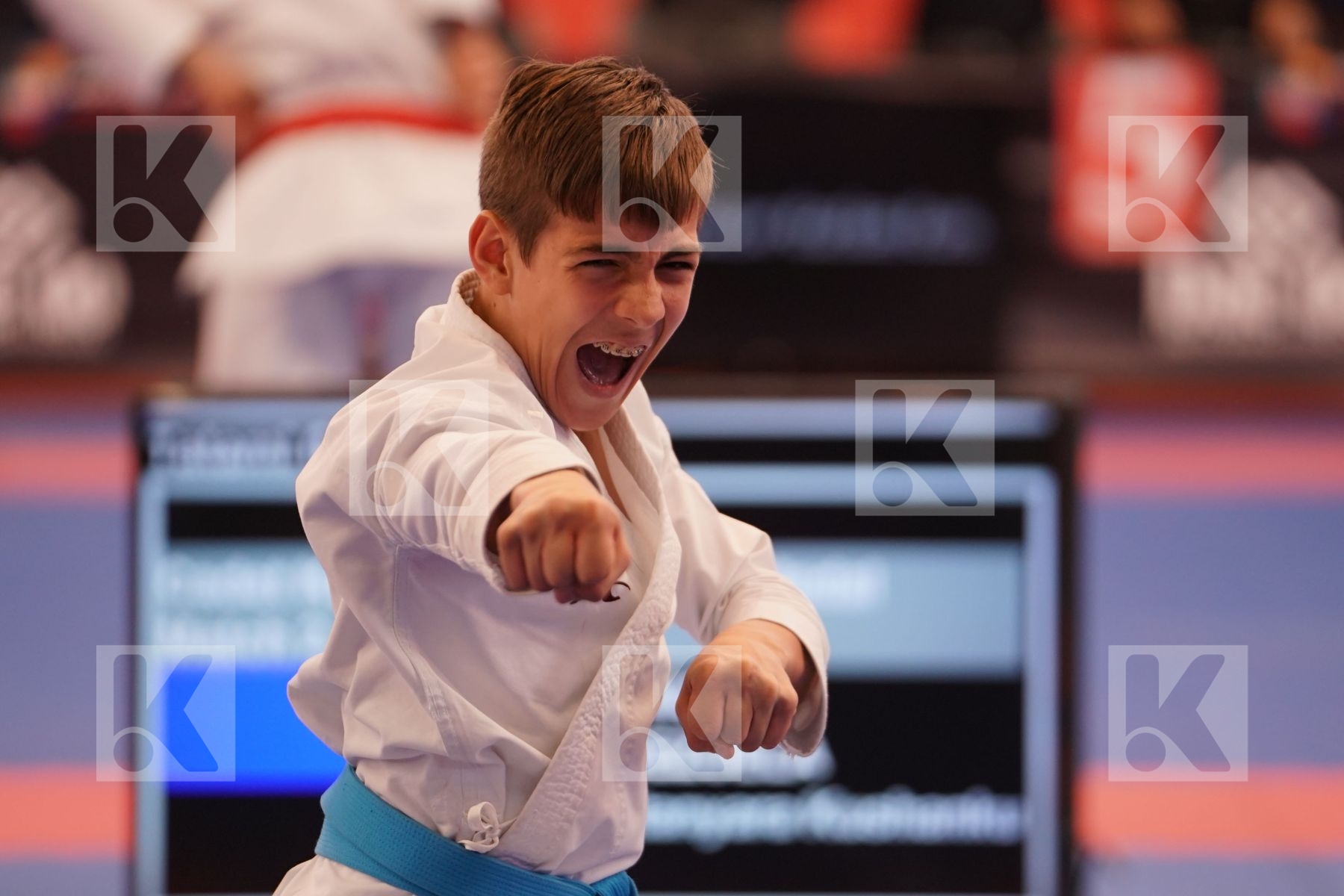 ZAMBRANO FERNANDO (VENEZUELA) in Cadet Kata Male - Bronze bout