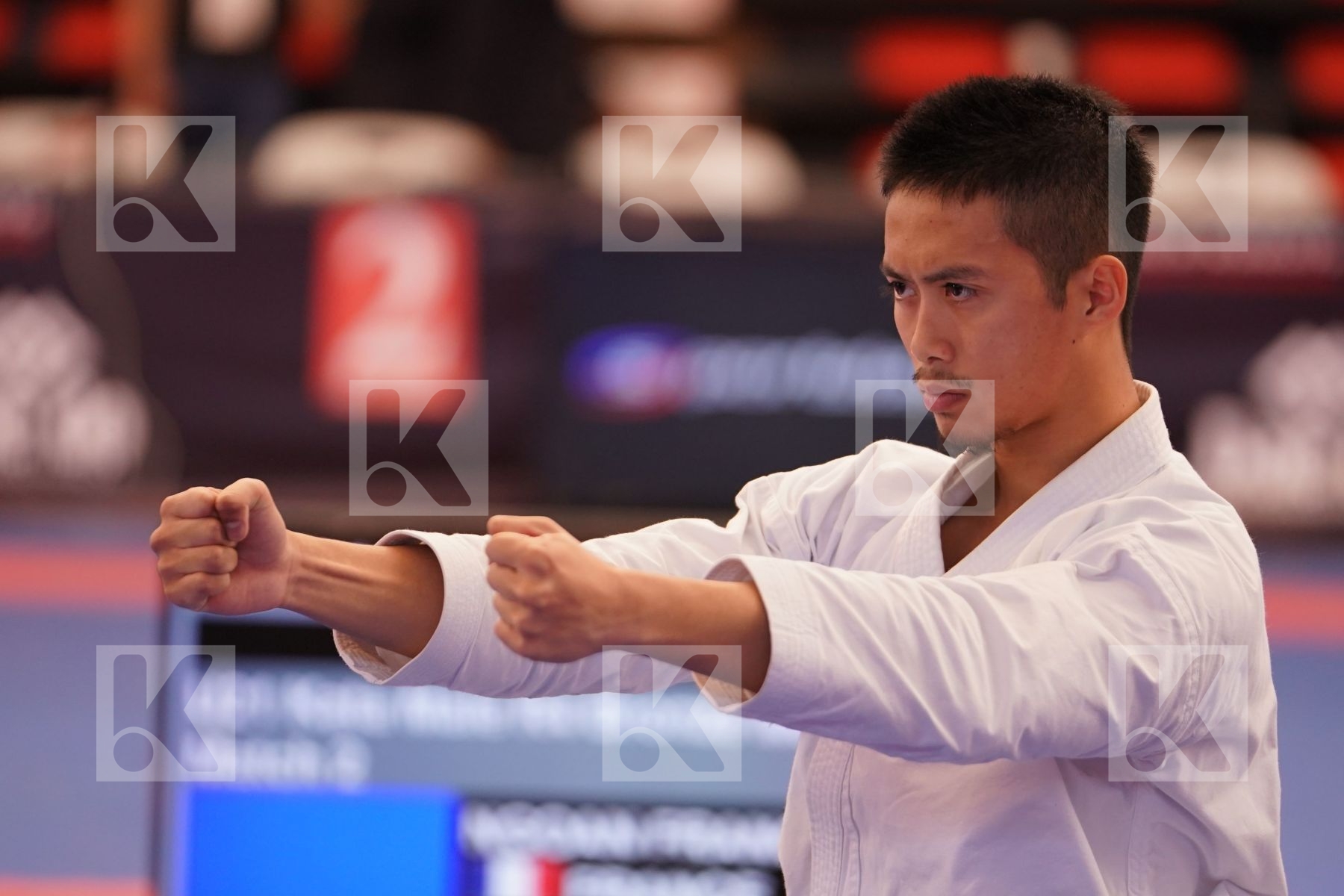 NGOAN FRANCK (FRANCE) in Under 21 Kata Male - Bronze bout