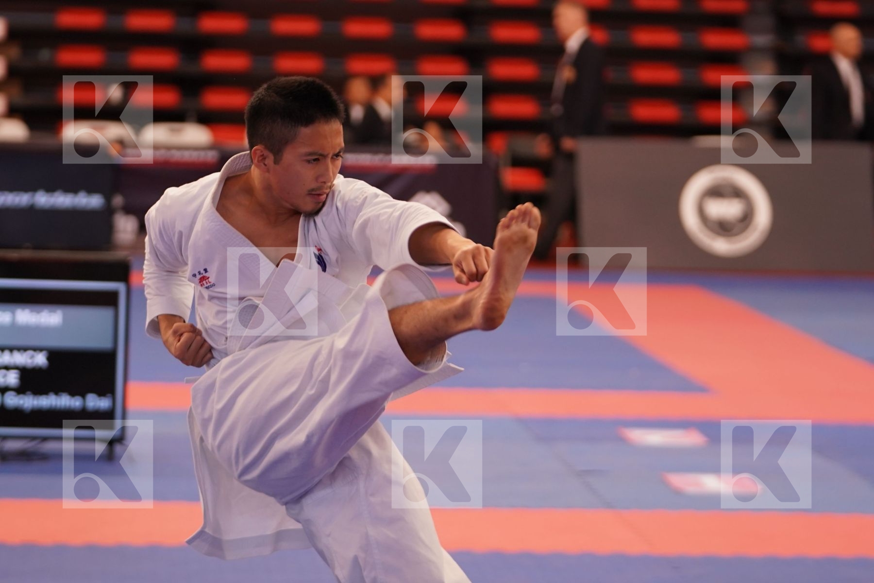 NGOAN FRANCK (FRANCE) in Under 21 Kata Male - Bronze bout
