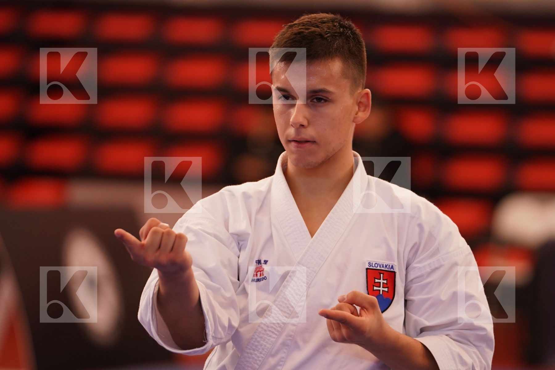 STELCL ADAM (SLOVAKIA) in Junior Kata Male - Bronze bout