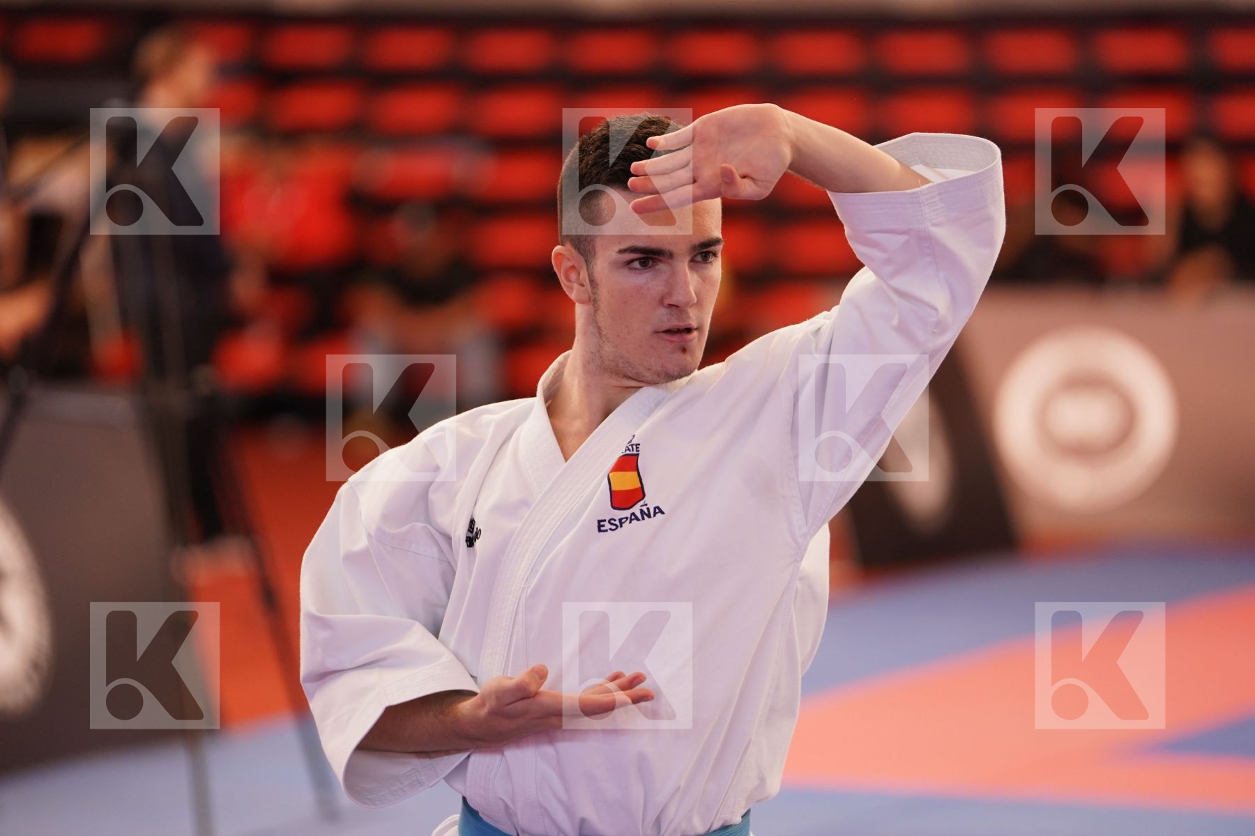GARCIA CUADRADO OSCAR (SPAIN) in Junior Kata Male - Bronze bout