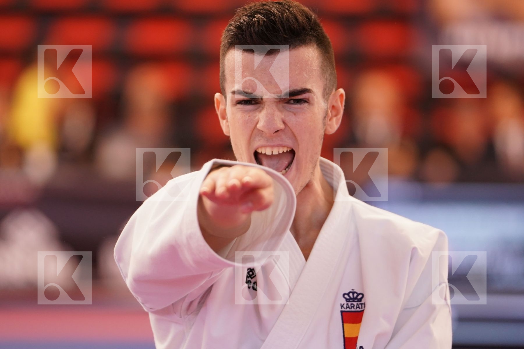GARCIA CUADRADO OSCAR (SPAIN) in Junior Kata Male - Bronze bout