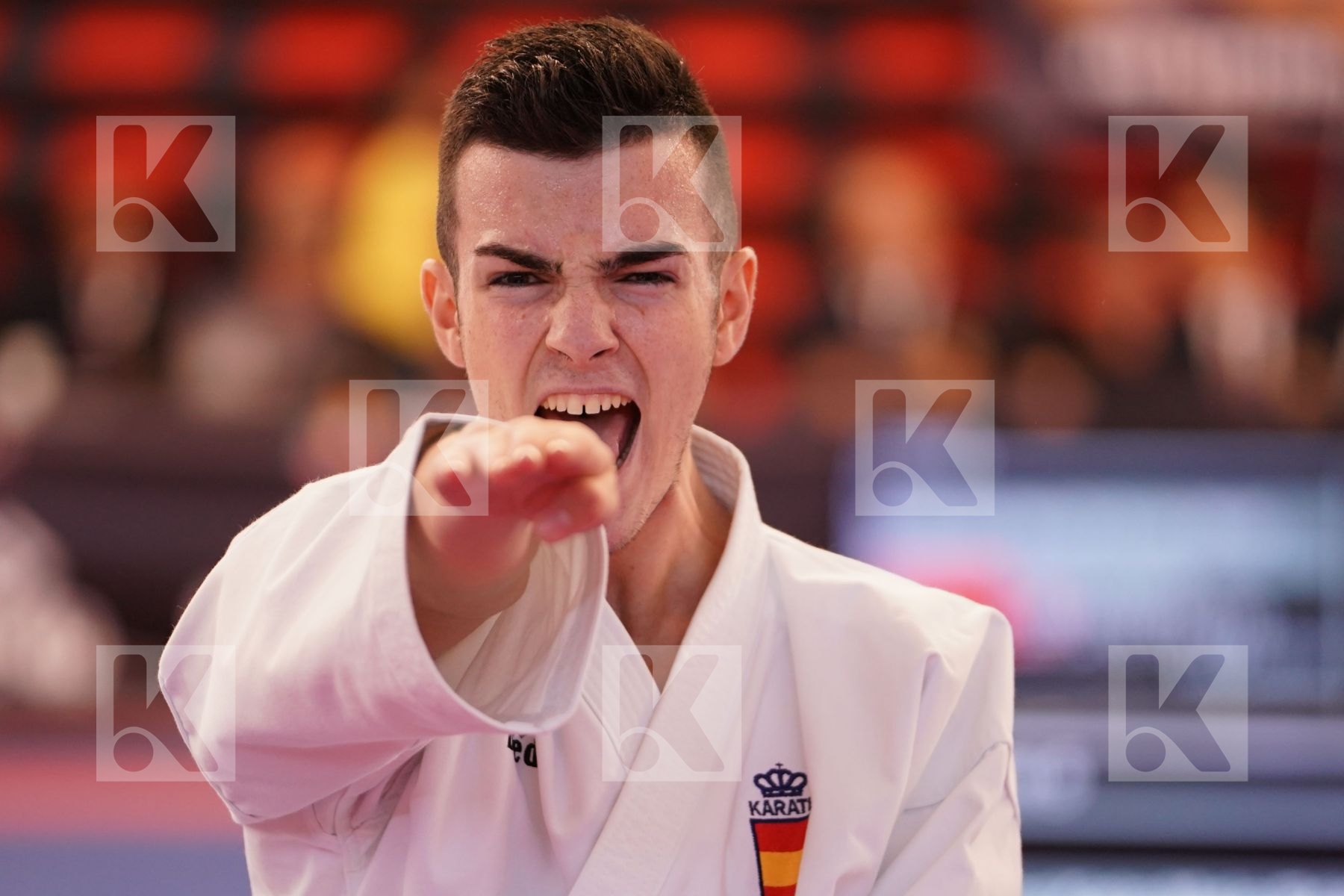 GARCIA CUADRADO OSCAR (SPAIN) in Junior Kata Male - Bronze bout