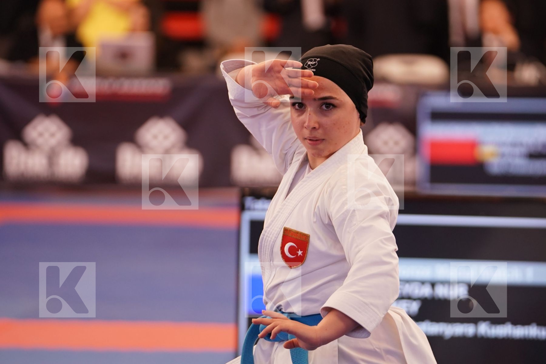 COLAK KEYDA NUR (TURKEY) in Under 21 Kata Female - Bronze bout