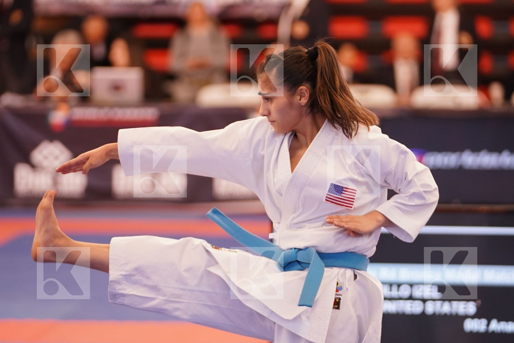 CASTILLO IZEL (UNITED STATES) in Under 21 Kata Female - Bronze bout