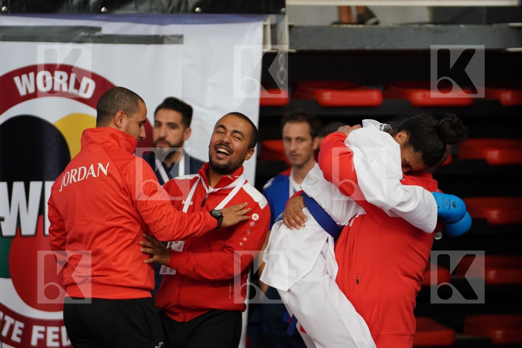 HENNESSEY LOLA (NEW ZEALAND) vs MANSOUR LEEN (JORDAN) in Cadet Kumite Female -47 Kg - Bronze bout