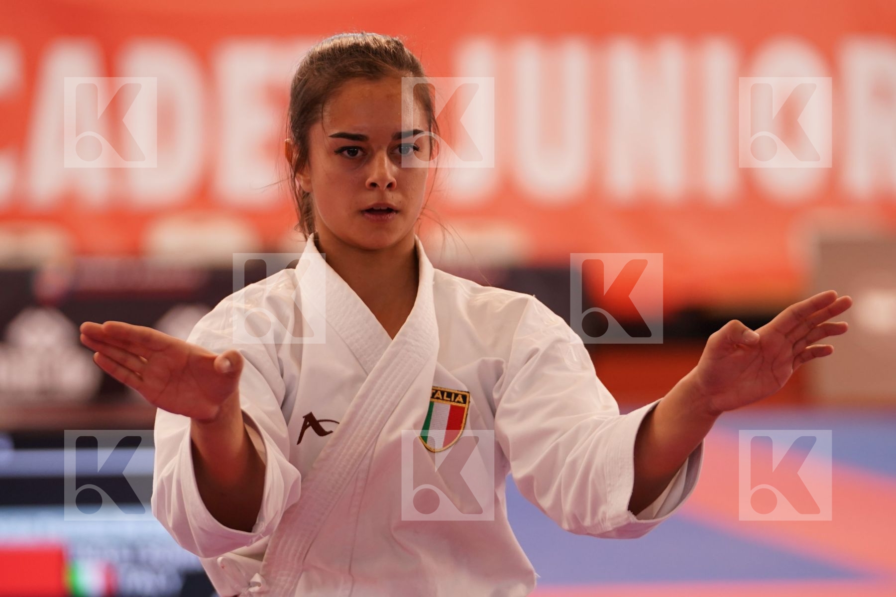 INZOLI SONIA (ITALY) in Cadet Kata Female - Final bout