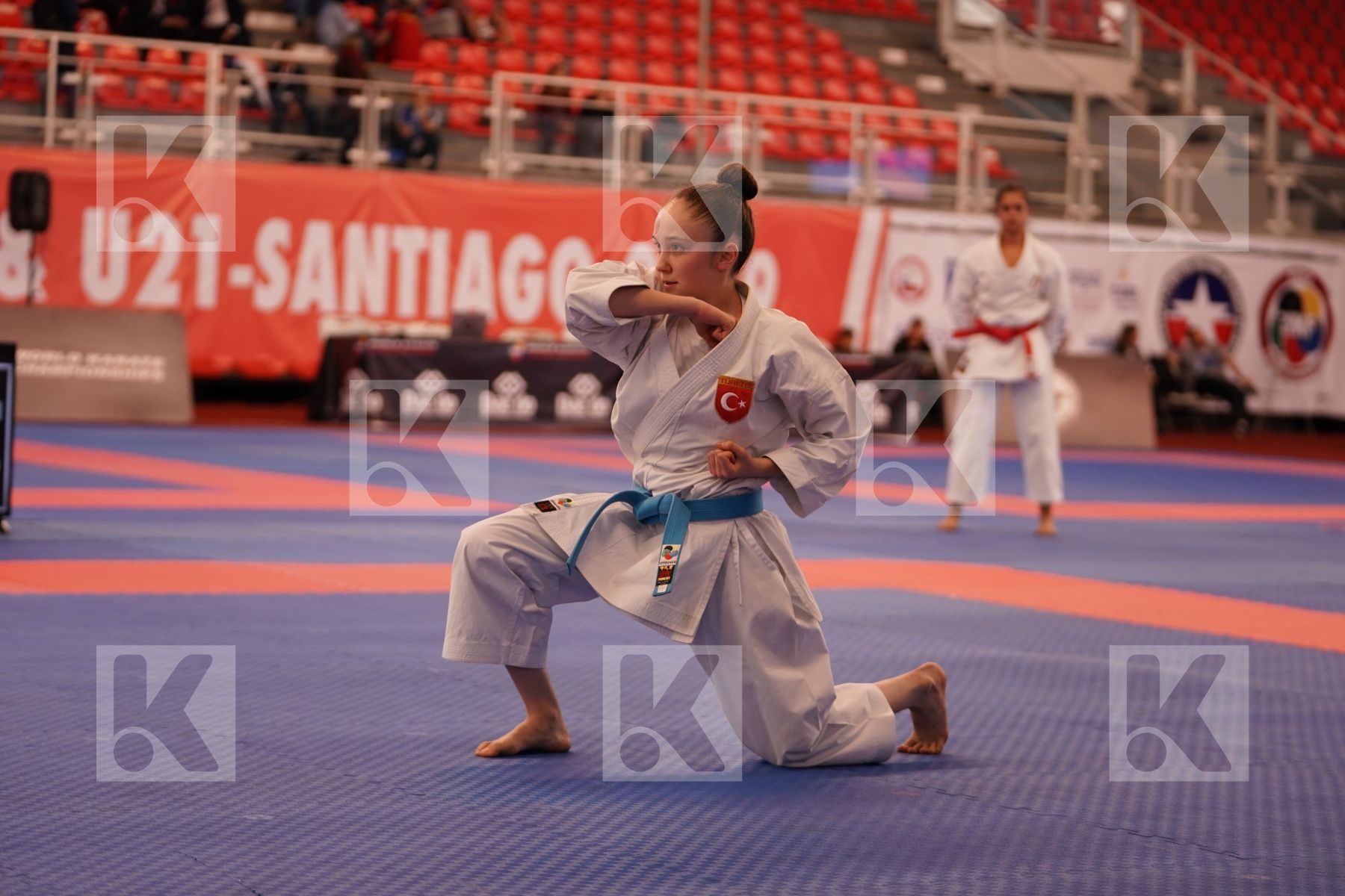 TUREMEN DAMLA SU (TURKEY) in Cadet Kata Female - Final bout