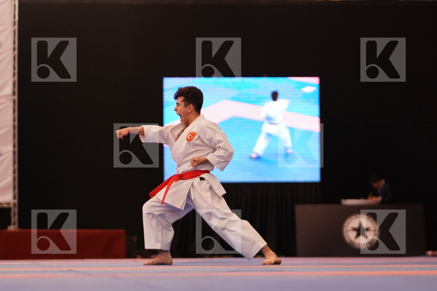 KAYNAR FURKAN (TURKEY) in Cadet Kata Male - Final bout