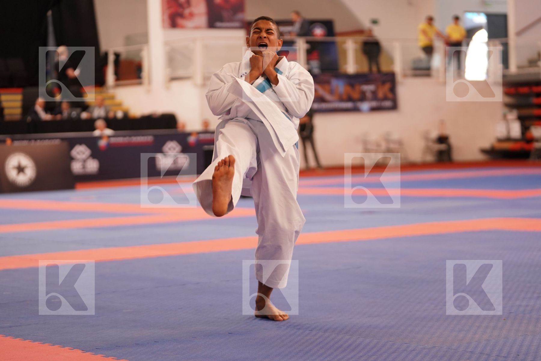 HUSSEIN MOHAMED HUSSEIN (EGYPT) in Cadet Kata Male - Final bout
