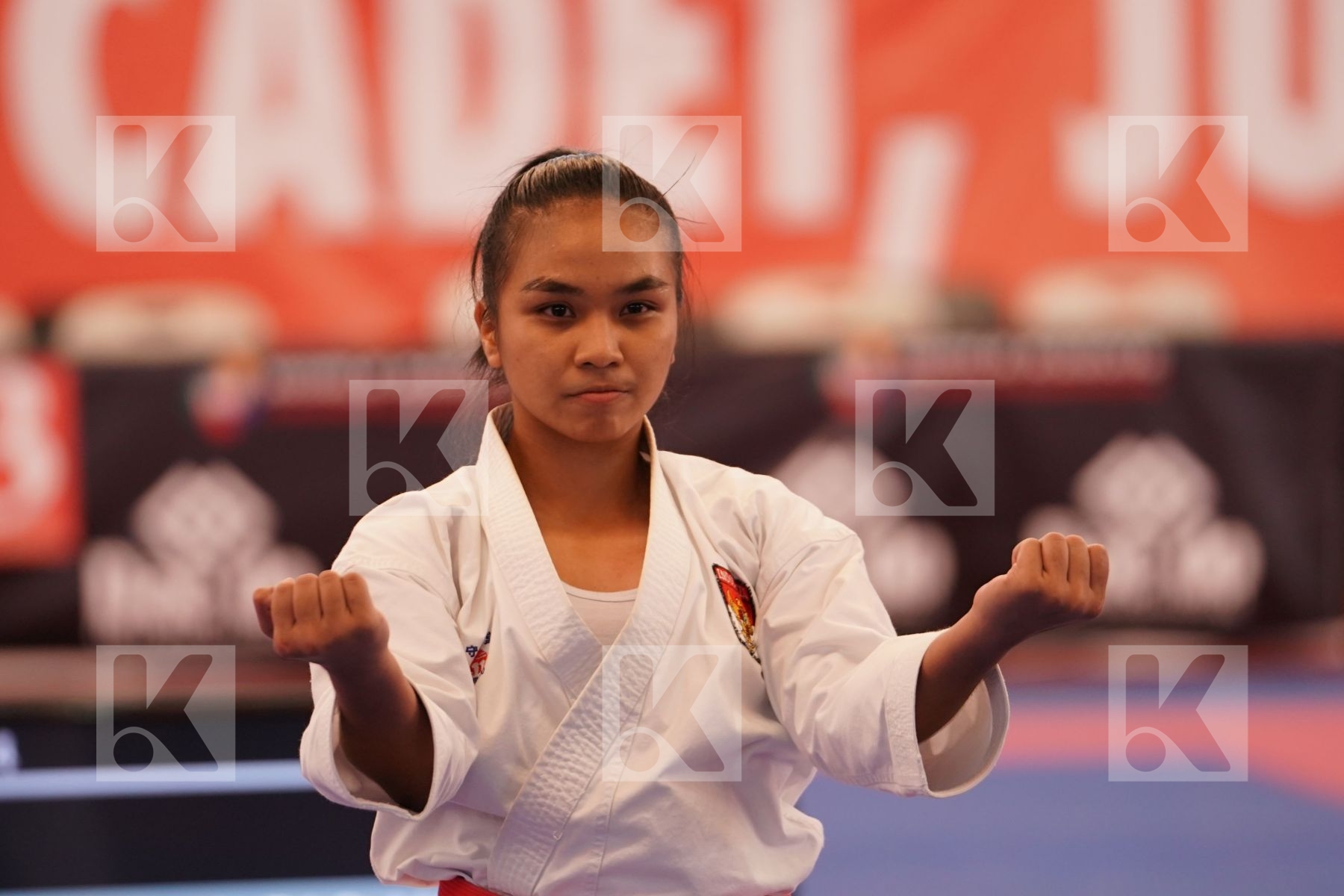 MARZELLA SEKAR DAMAYANTI (INDONESIA) in Junior Kata Female - Final bout