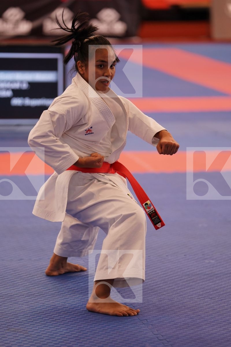 MARZELLA SEKAR DAMAYANTI (INDONESIA) in Junior Kata Female - Final bout