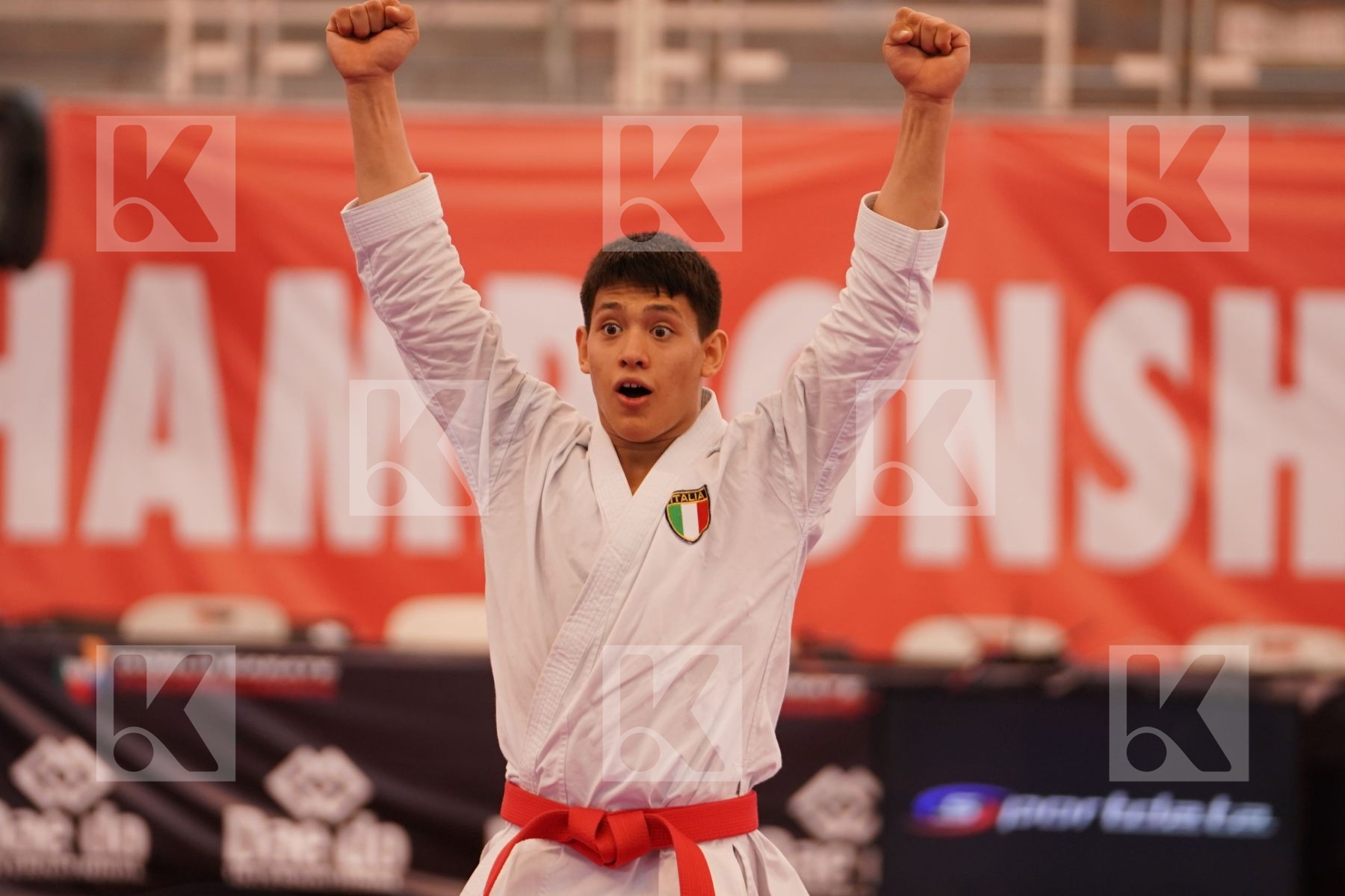 GHINAMI ALESSIO (ITALY) in Junior Kata Male - Final bout