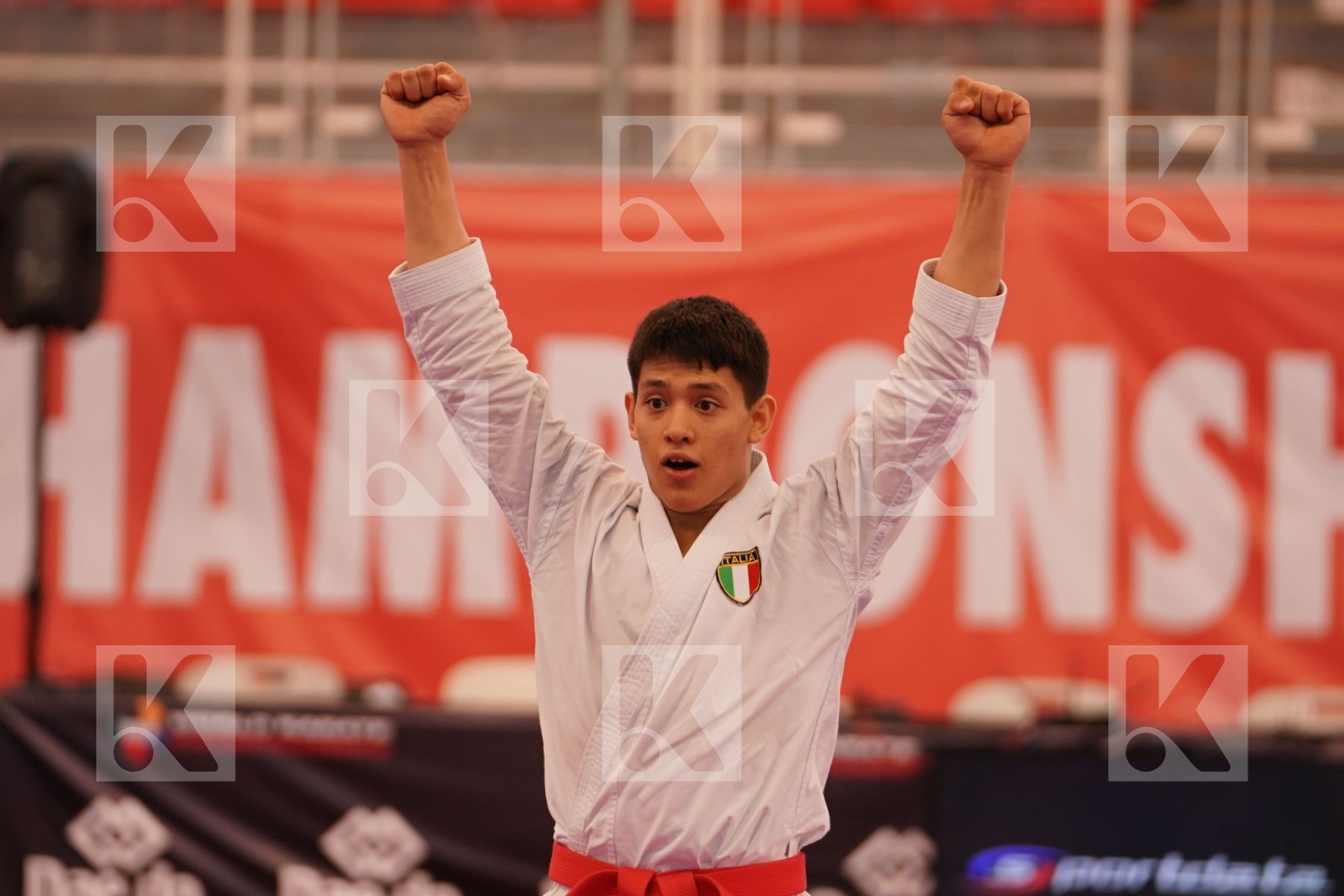 GHINAMI ALESSIO (ITALY) in Junior Kata Male - Final bout