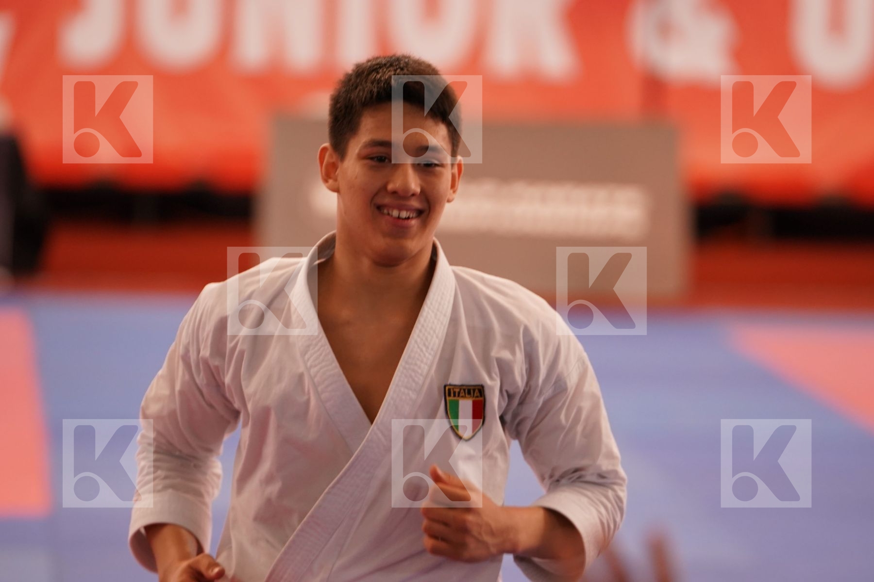 GHINAMI ALESSIO (ITALY) in Junior Kata Male - Final bout