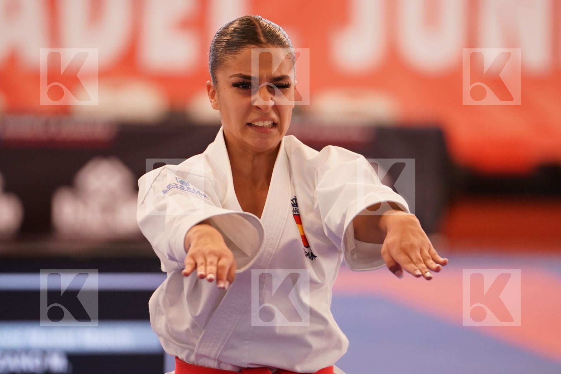 GARCIA LOZANO MARTA (SPAIN) in Under 21 Kata Female - Final bout