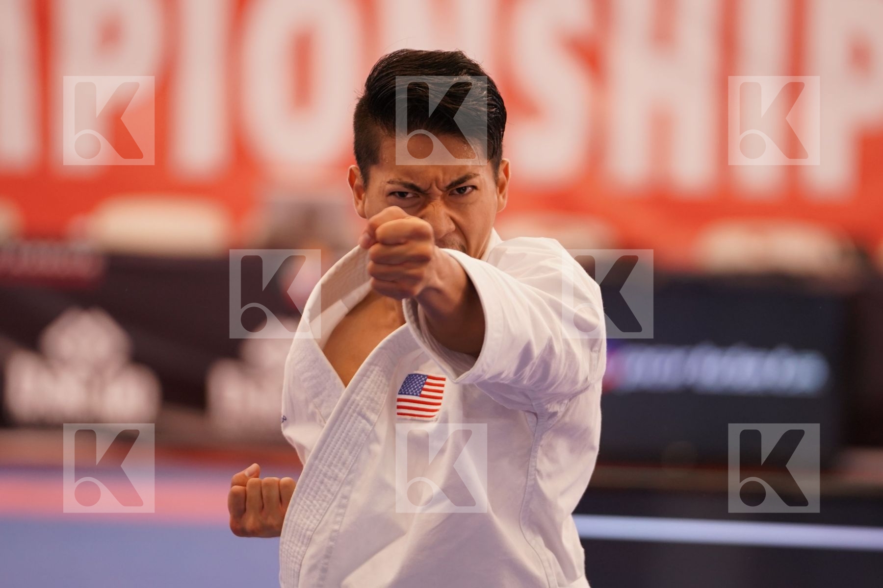 CHINEN REY (UNITED STATES) in Under 21 Kata Male - Final bout