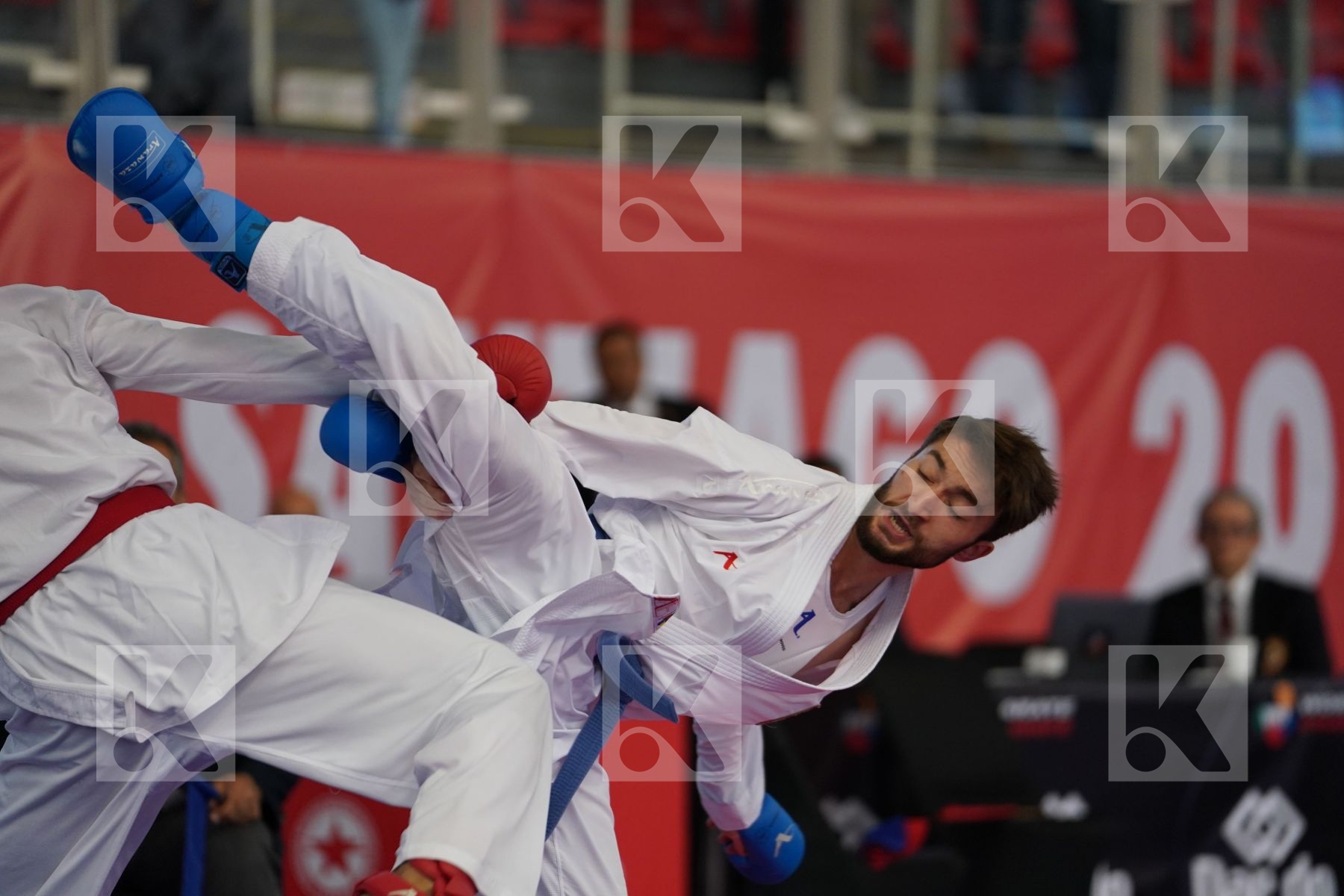 BATYRGALI ABILMANSUR (KAZAKHSTAN) vs OZER OMER ABDURRAHIM (TURKEY) in Under 21 Kumite Male -67 Kg - Podium ceremony