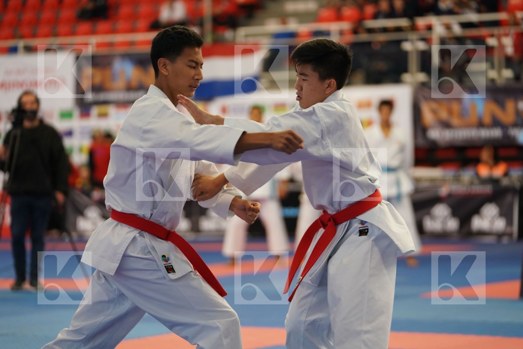 UNITED STATES, USA in Cadet & Junior Team Male Kata - Podium ceremony