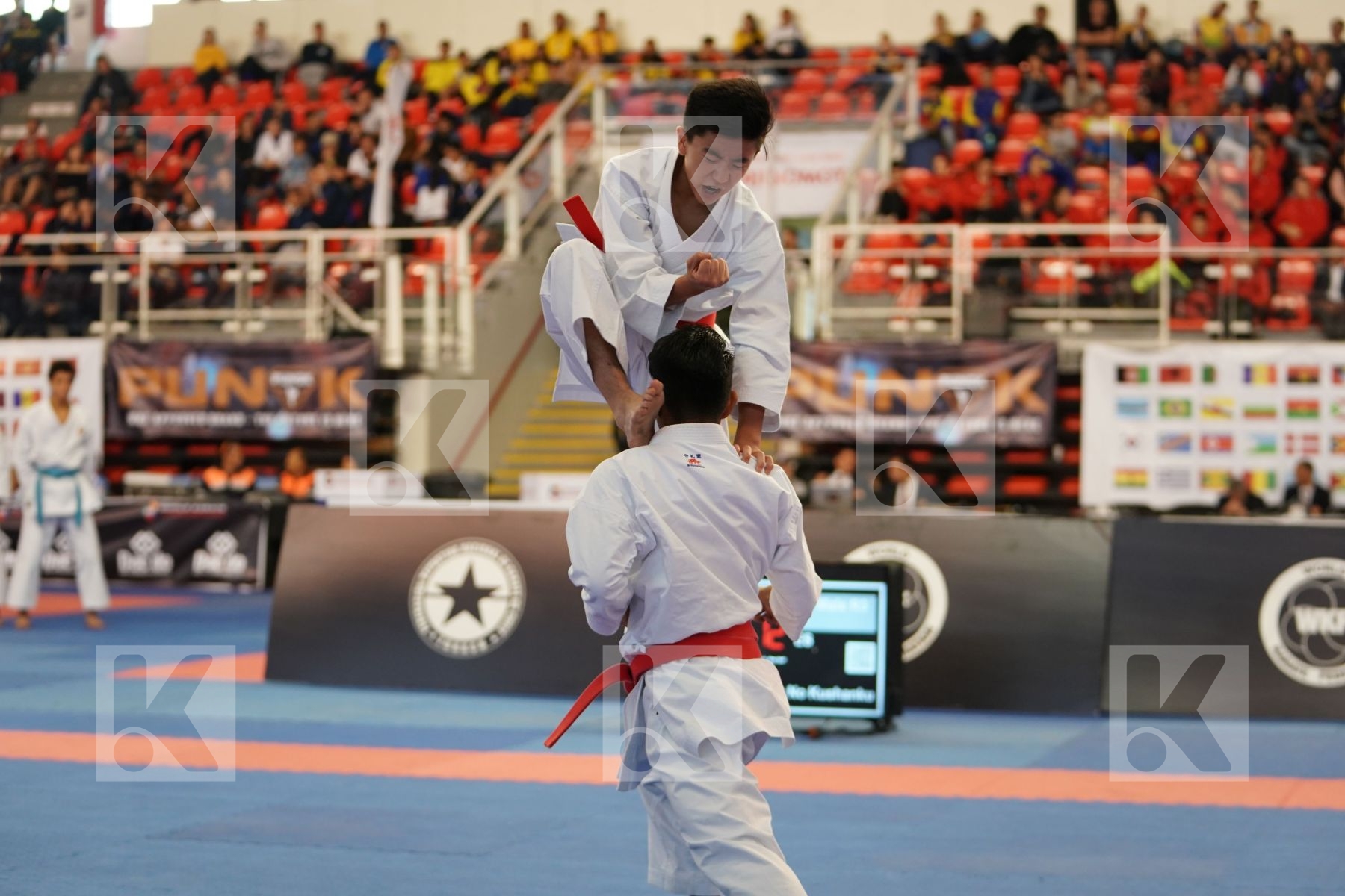 UNITED STATES, USA in Cadet & Junior Team Male Kata - Podium ceremony
